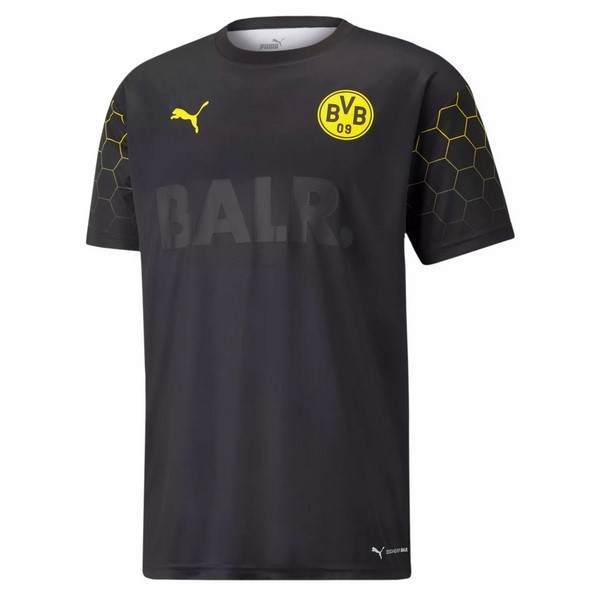 BALR Tailandia Camiseta Borussia Dortmund 2021-22 Negro